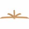 Ekena Millwork Davenport Timber Gable Bracket, Western Red Cedar, 108"W x 45"H x 3 1/2"D x 5 1/2"F, 10/12 Pitch GBW108X45X0406DAV00SWR - alternate 4